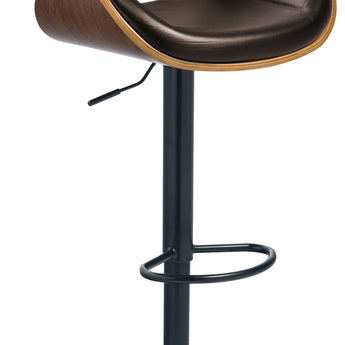 Bellatier - Tall UPH Swivel Barstool - Brown