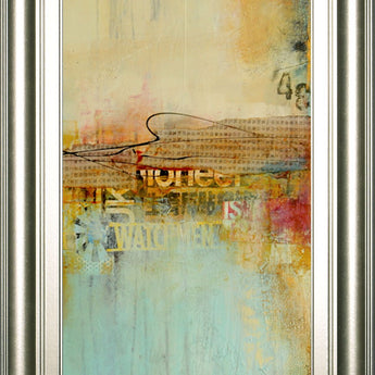 Eastside Story II By Erin Ashley - Framed Print Wall Art - Beige