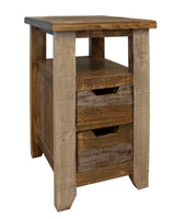 Antique Chairside Table - alternate view