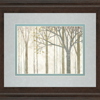 In Springtime No Border By Katherine Lowell - Framed Print Wall Art - Beige