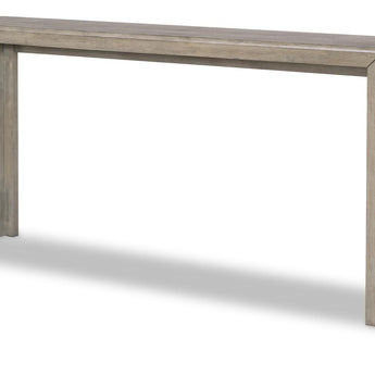 Halifax - Sofa Console Table - Flax And Java