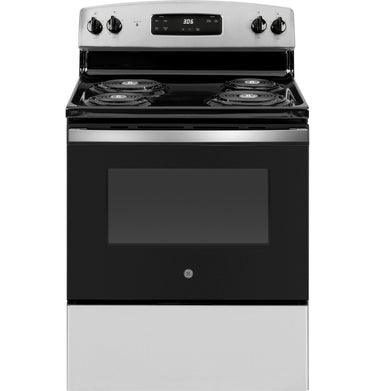 GE 30" Freestanding Electric Range, S.S. - JBS360RTSS