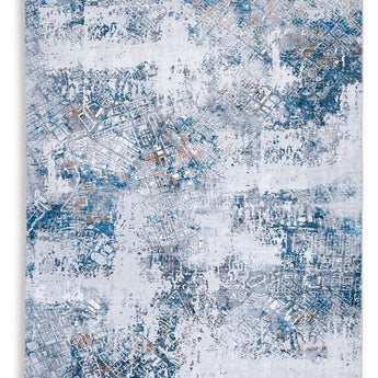 Garyard - 5' x 7' Rug - Blue Multi
