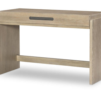 District - Desk - Weathered Oak