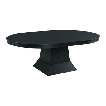 Maddox - Mesa de comedor ovalada - Negro