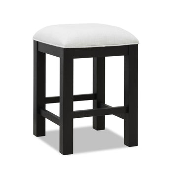 Today's Traditions - Upholstred Backless Counter Stool - Blacksmith