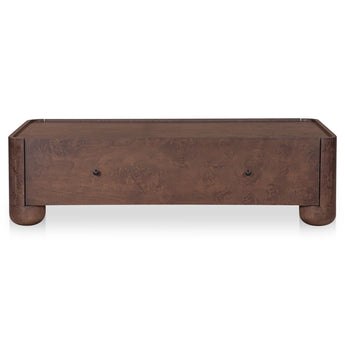 Gibson - Coffee Table - Burl / Brown