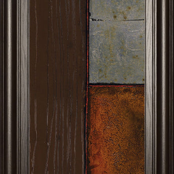 Industry I By Holman Framed Print Wall Art - Dark Brown