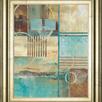Natures Magic I By Norm Olson - Framed Print Wall Art - Light Blue