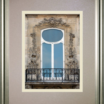 Rue De Paris IIl By Tony Koukos - Framed Print Wall Art - Beige