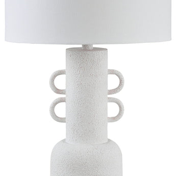 Perringhill - Metal Table Lamp - Distressed White