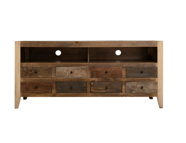 Antique TV Stand / Wall Unit Multicolor - TV Stands at Quality Home Furniture Mesquite