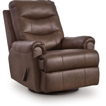 Flynwood - Swivel Glider Recliner - Espresso