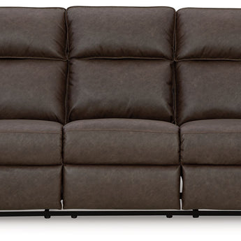 Lavenhorne - Rec Sofa W/Drop Down Table - Granite