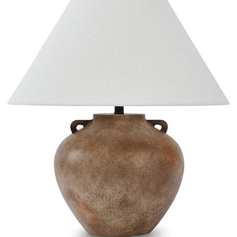 Ferrilby - Poly Table Lamp - Antique Beige