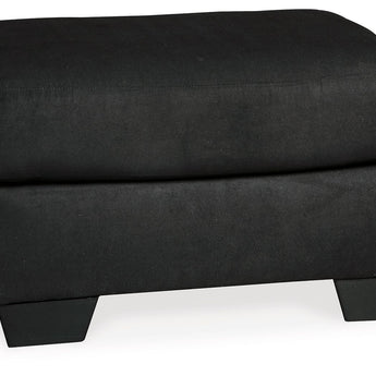 Darcy - Ottoman - Black