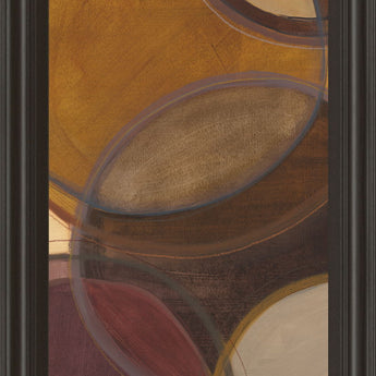 Moon Shadow I By Jeni Lee - Framed Print Wall Art - Dark Brown