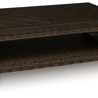 Monterey Point - Rectangular Cocktail Table - Dark Brown