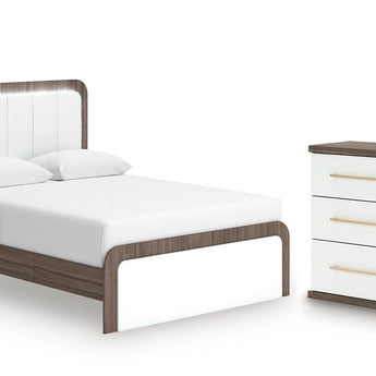 Kendanport - Upholstered Bedroom Set