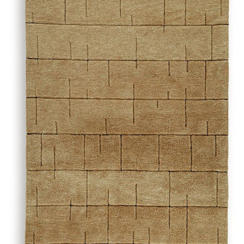 Luzmont - 5' x 7' Rug - Golden Brown