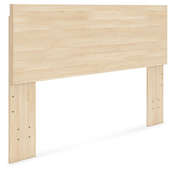 Onita - King Panel Headboard - Natural