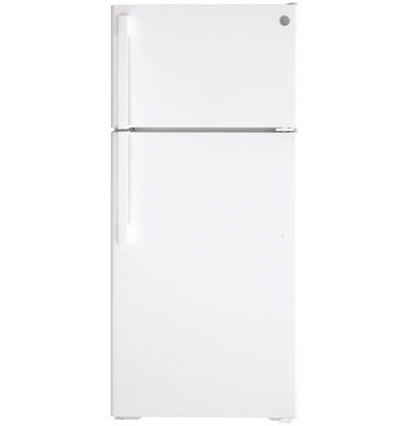 GE 16.6 Top Mount Refrigerator, White - GTS17DTNRWW