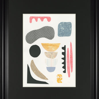 Mixed Shapes I By Courtney Prahl - Black