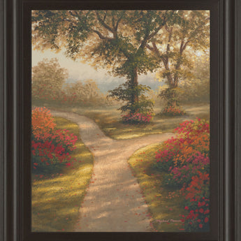 Morning Light Il By Michael Marcon - Framed Print Wall Art - Dark Brown