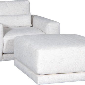 Mayo 9590 Series Fabric Accent Chair with Track Arms