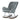 Hannah - Mid Century Modern Rocking Chair - Gray