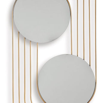Warrenley - Accent Mirror - Gold Finish