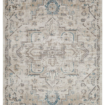 Barkham - 5' x 7' Washable Rug - Beige