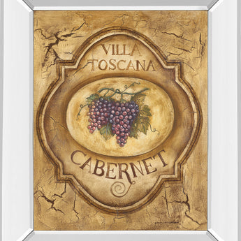 Cabernet By Gregory Gorham - Mirror Framed Print Wall Art - Gold