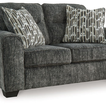 Lonoke - Loveseat - Gunmetal