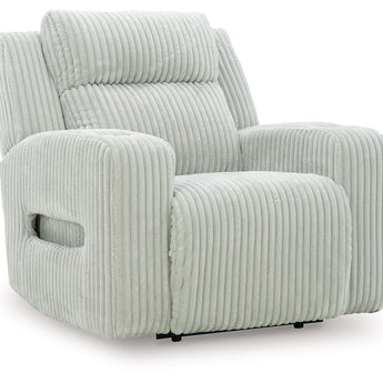 Forest Lake - Power Recliner With Adj Headrest - Alloy