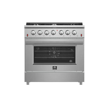Forno 36" Pro-Style Gas Range, S.S. - FFSGS6244-36