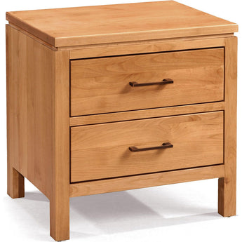 2 West 2 Drawer Wide Nightstand