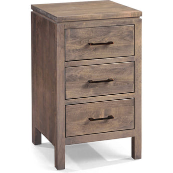 2 West 3 Drawer Nightstand