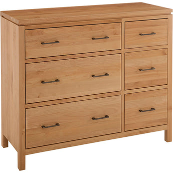2 West 6 Drawer Combo Dresser