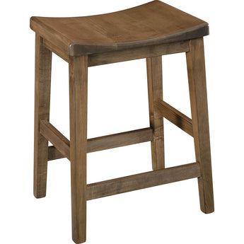 Maple Adam Saddle Stool