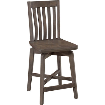 Maple Colton Swivel Stool