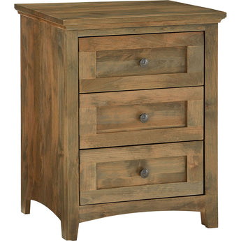 Emmerson 3 Drawer Wide Nightstand