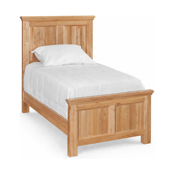 Emmerson Flat Panel Twin Bed - Tall Footboard