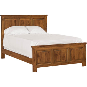 Heritage Raised Panel Queen Bed - Tall Footboard