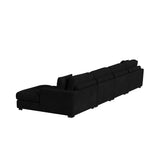 Arizona Steno Black Sectional 6PC Set