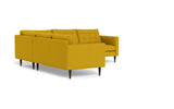Wallace 102" Corner Sectional - Sorrento Sunflower