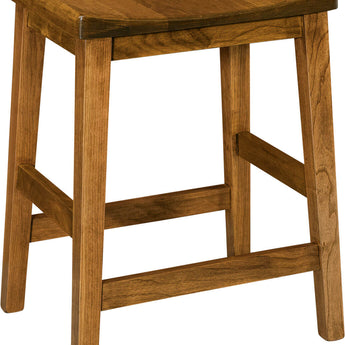 Counter Height Saddle Stool