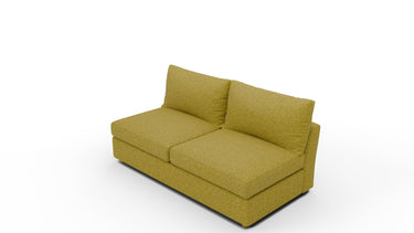 Cedar Park Armless Loveseat - Dream Apple