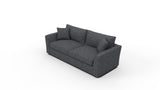 Cedar Park 90" Sofa - Bennett Charcoal