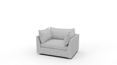 Cherrywood 54" Arm Chair - Delray Smoke